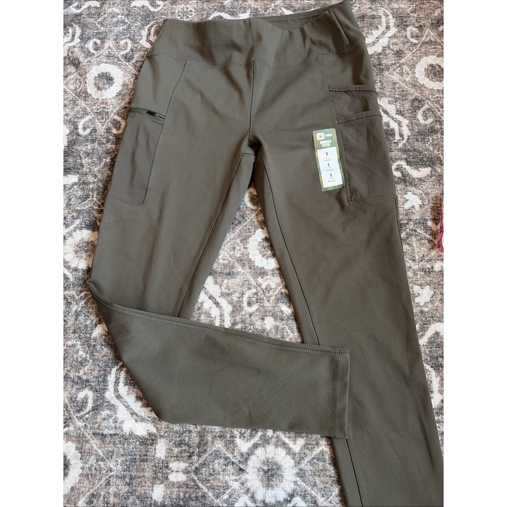Carhartt Force Fitted Cargo Pants Women's Size S (4/6) Green Active Workwear